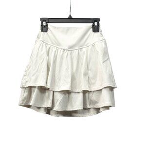 Gilly Hicks XS White Athletic Skort